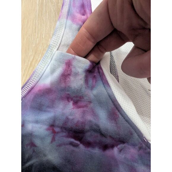 Sz 2X Danskin Workout Racerback Tank OOAK Tie Dye - Picture 6 of 8